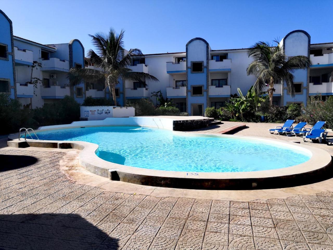Sal Service Blu Moradias Residence With Pool Santa Maria Exterior photo